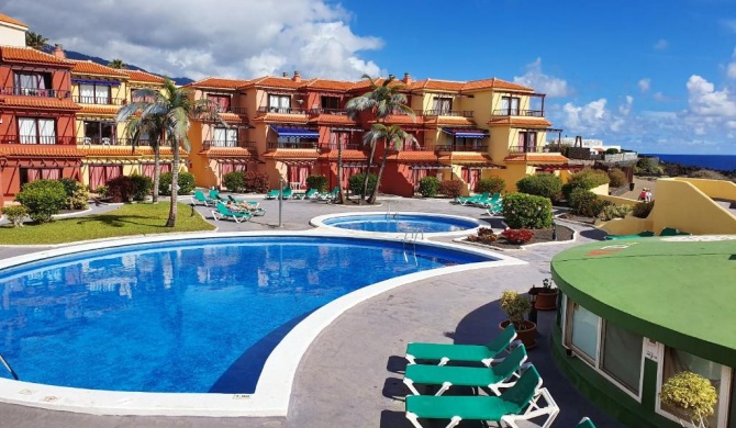 One bedroom appartement with sea view shared pool and furnished terrace at Brena Baja