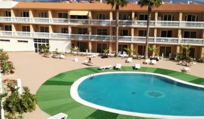 Studio with shared pool furnished terrace and wifi at Costa del Silencio 1 km away from the beach