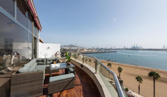 Living Las Canteras - PENTHOUSE ALCARAVANERAS BEACH & FREE PARKING