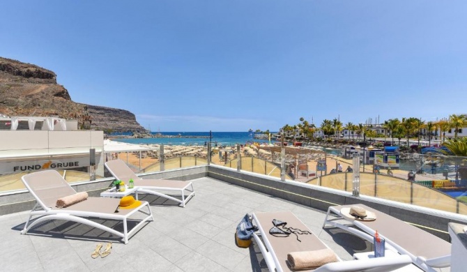 Mogan Beachfront apartment V&L by VillaGranCanaria